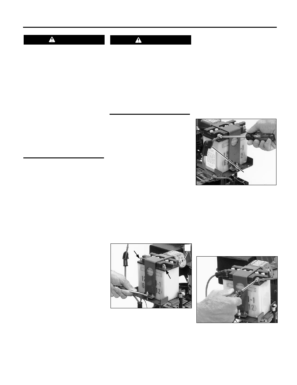 Danger | Troy-Bilt 12212 User Manual | Page 11 / 48