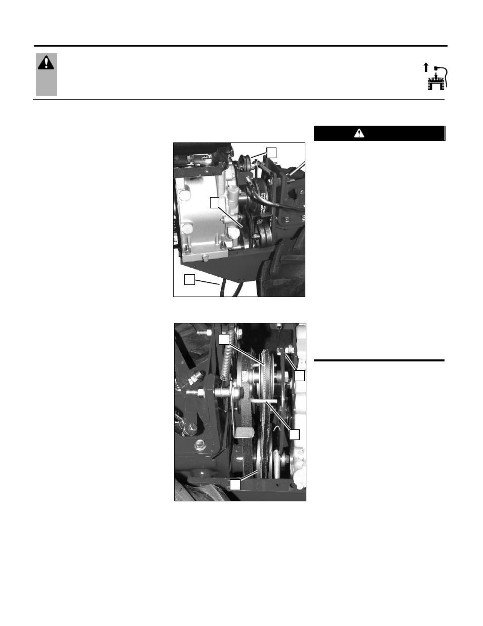 Warning, Danger | Troy-Bilt 12212 User Manual | Page 30 / 48