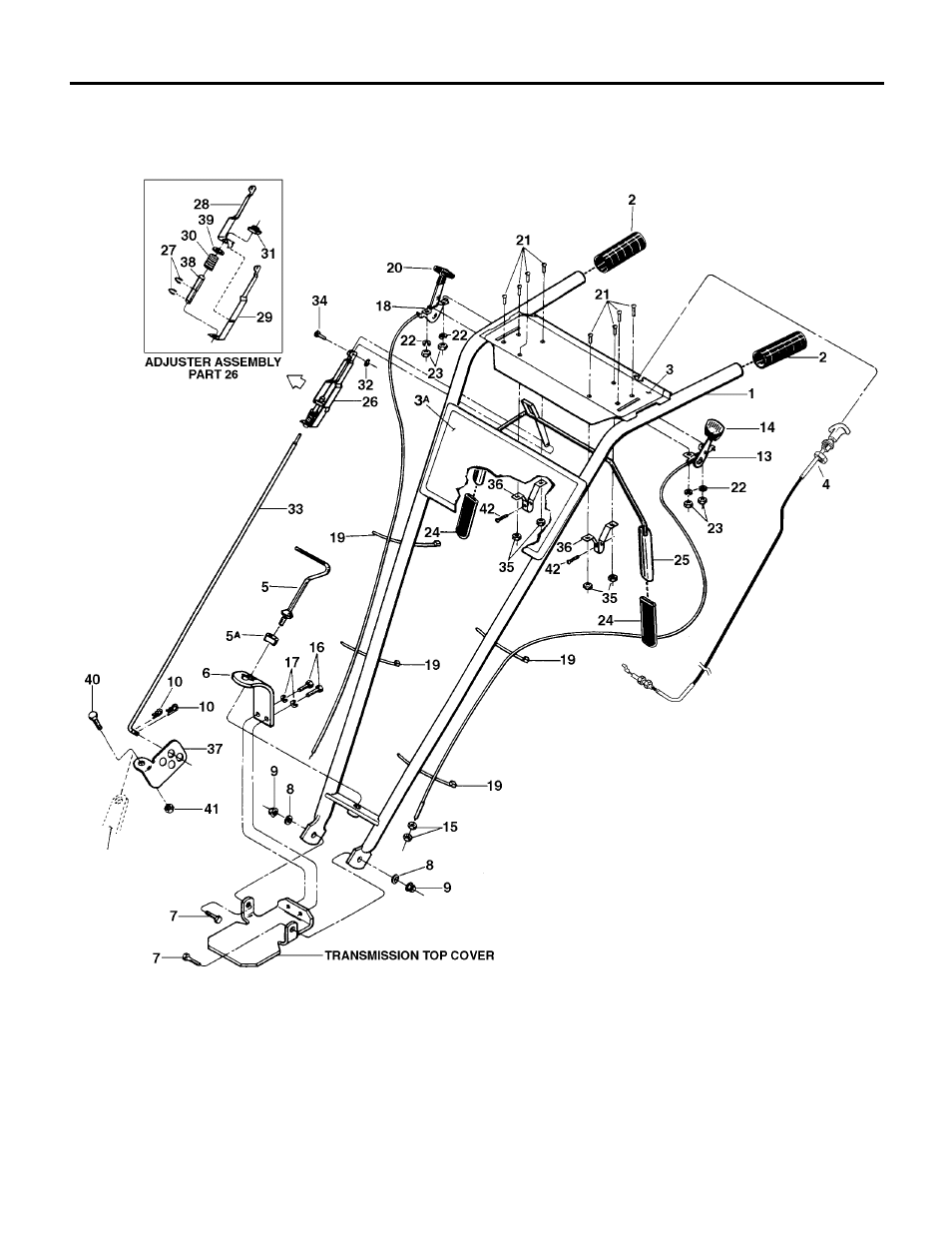 Parts list | Troy-Bilt 12212 User Manual | Page 34 / 48