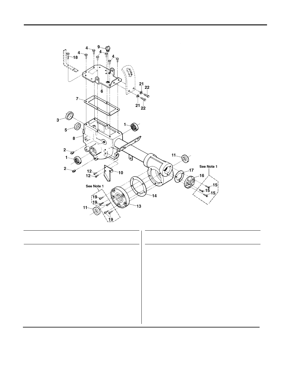 Parts list | Troy-Bilt 12212 User Manual | Page 39 / 48
