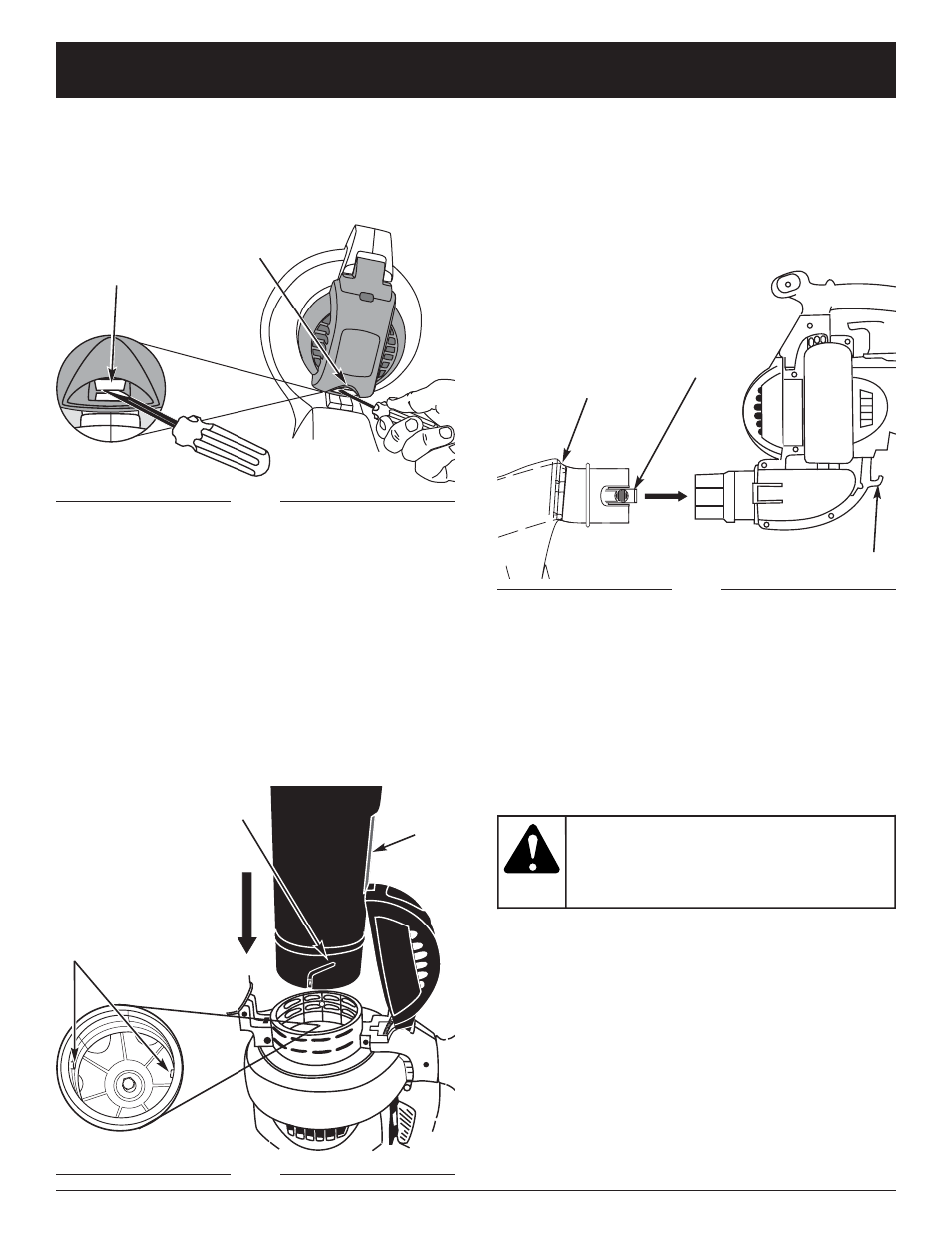 Avertissement, Instructions de montage | Troy-Bilt TB320BV User Manual | Page 31 / 72