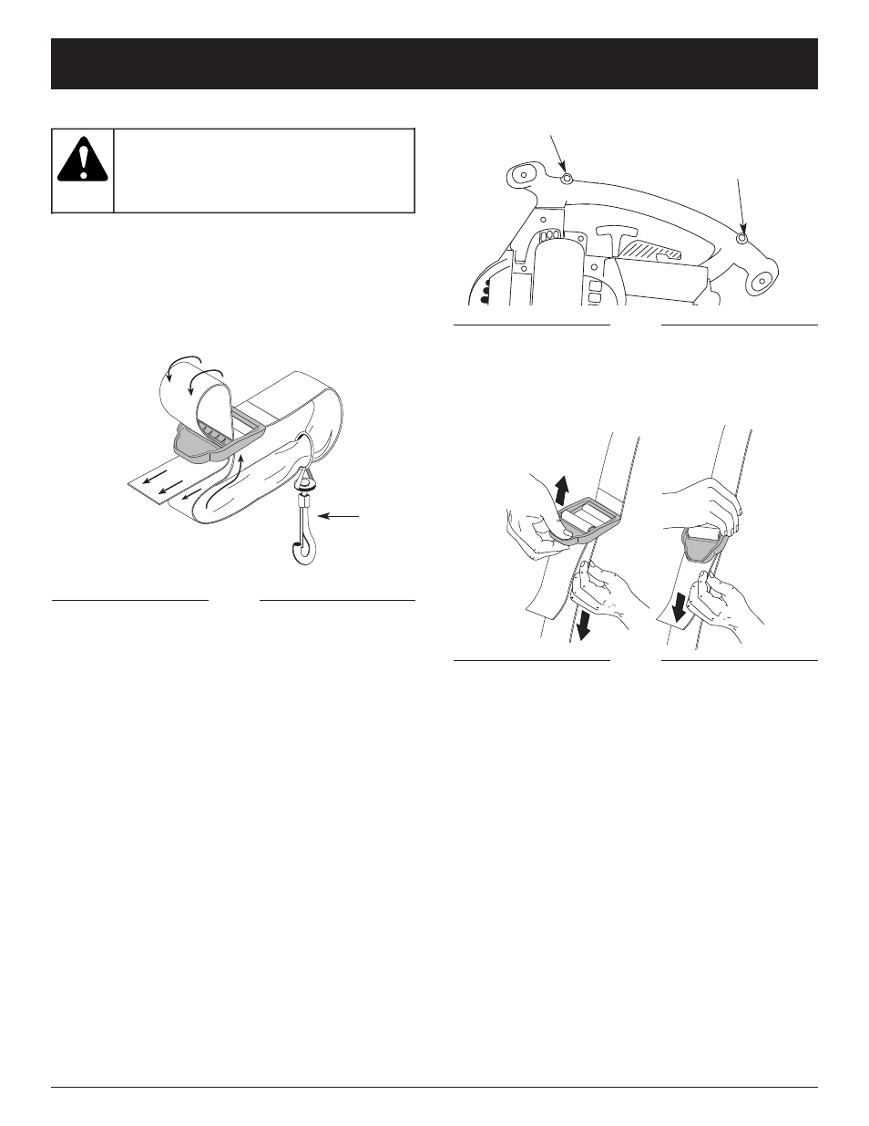 Avertissement, Instructions de montage | Troy-Bilt TB320BV User Manual | Page 32 / 72