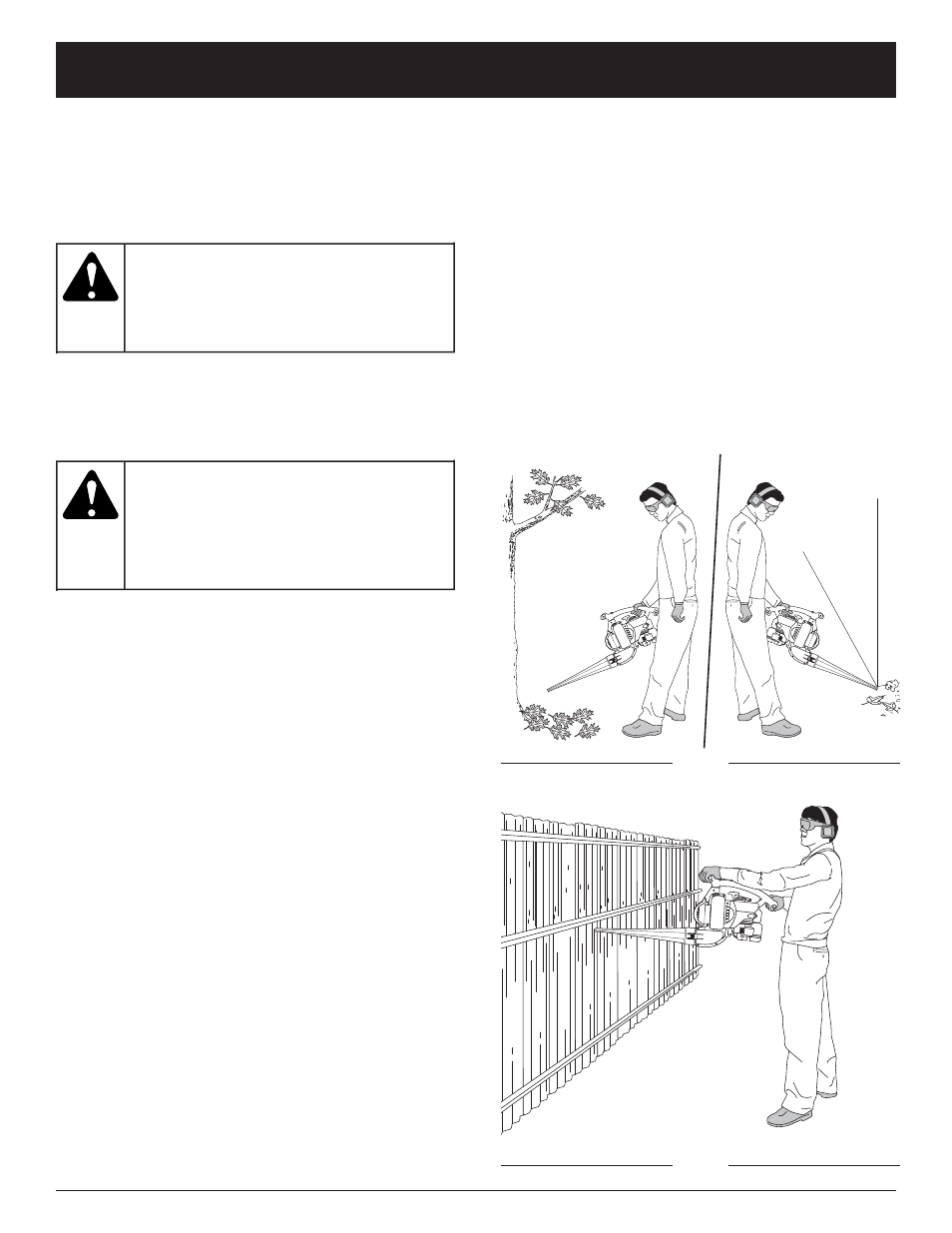 Avertissement, Mode d'emploi | Troy-Bilt TB320BV User Manual | Page 35 / 72