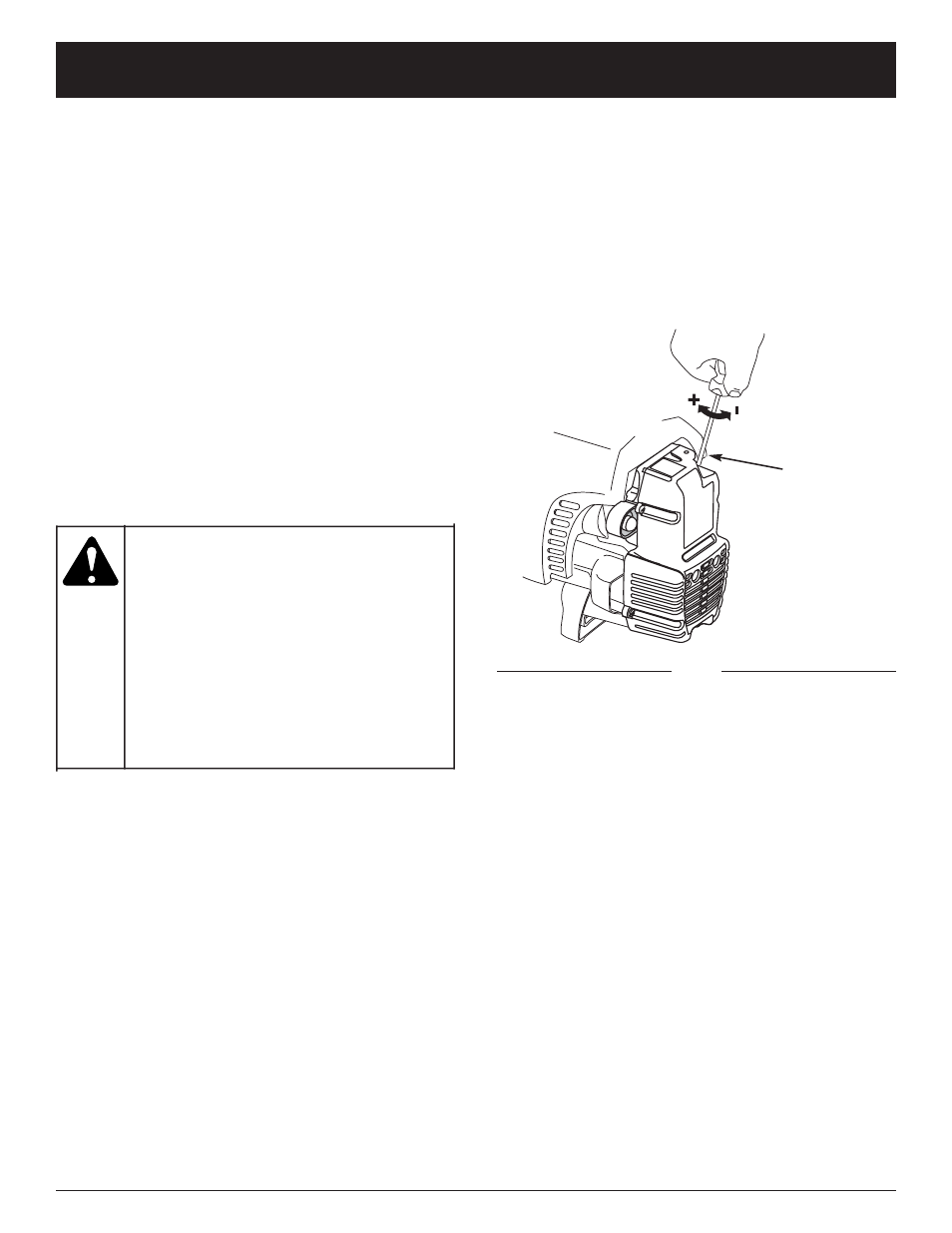 Avertissement, Entretien et réparations | Troy-Bilt TB320BV User Manual | Page 39 / 72