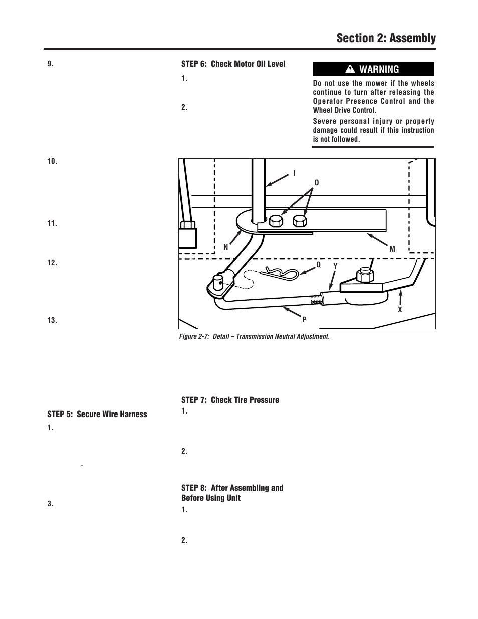 Warning | Troy-Bilt 753B User Manual | Page 9 / 32