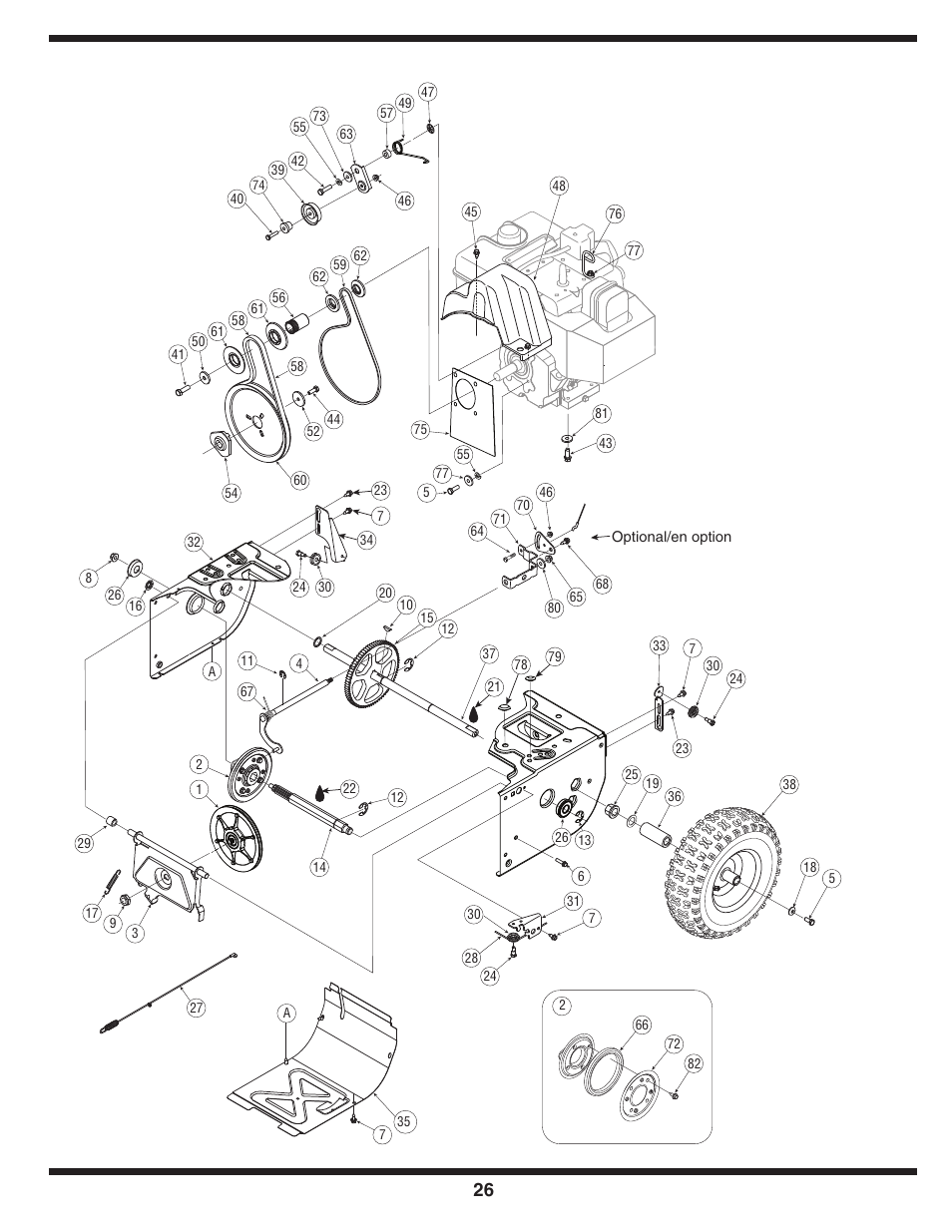 Troy-Bilt 31AE6GKF500 User Manual | Page 26 / 56