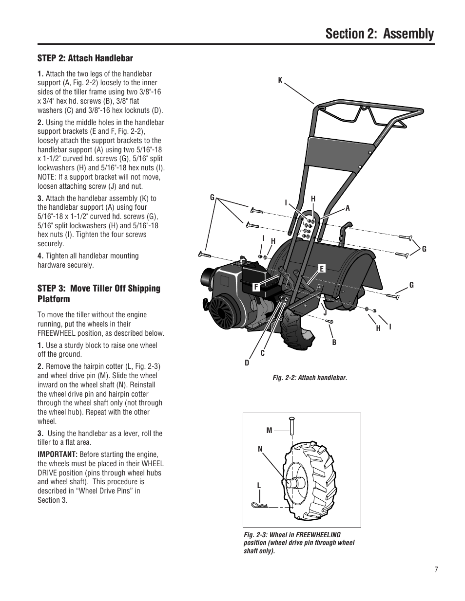 Troy-Bilt 645A-Bronco User Manual | Page 7 / 36