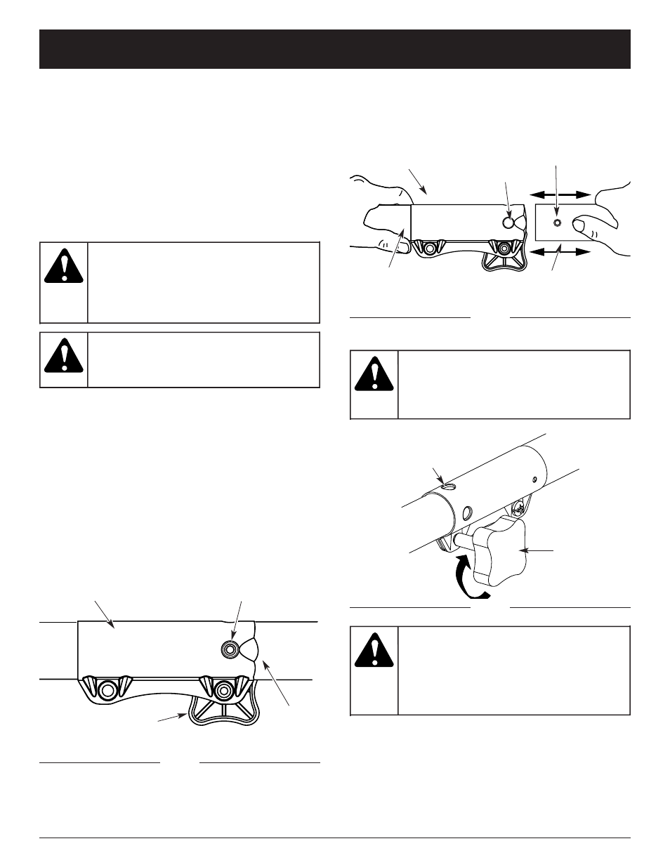 Mise en garde, Avertissement, Mode d'emploi | Troy-Bilt TB32CS User Manual | Page 24 / 52