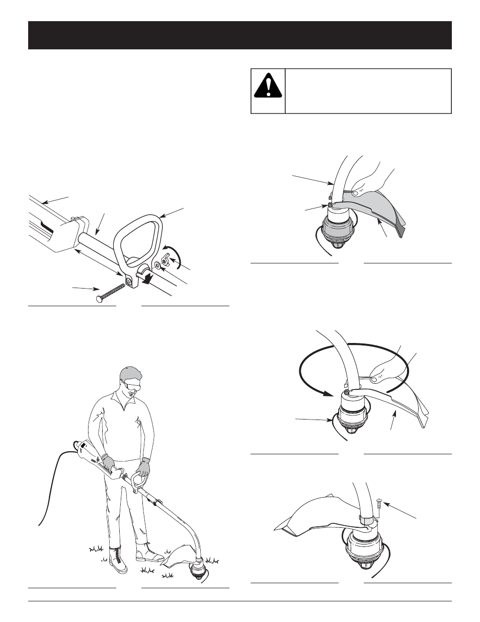 Advertencia, Instrucciones de ensamble | Troy-Bilt TB32CS User Manual | Page 40 / 52