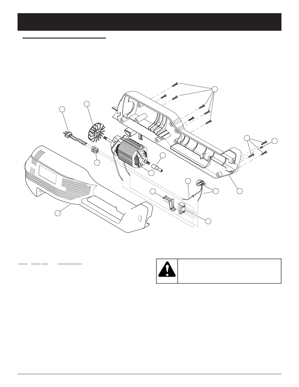 Caution, Parts list | Troy-Bilt TB32CS User Manual | Page 50 / 52