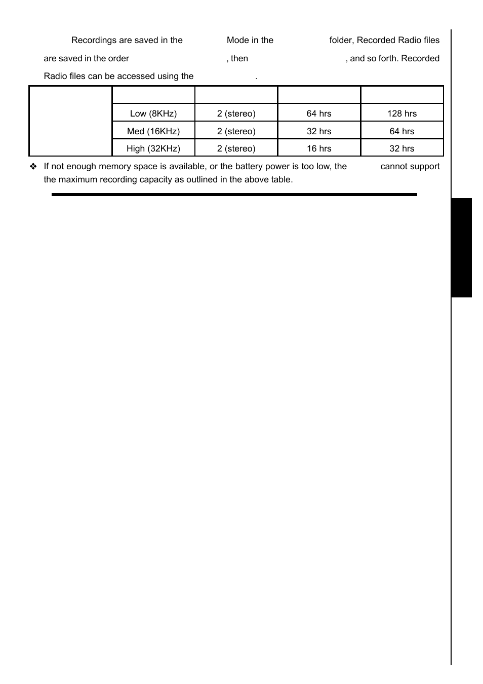 Radi o functions radi o functions | Transcend Information TS8GMP840 User Manual | Page 20 / 73