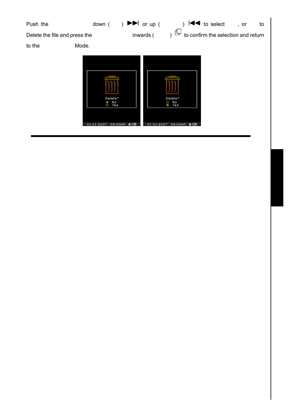 Video functions | Transcend Information TS8GMP840 User Manual | Page 27 / 73