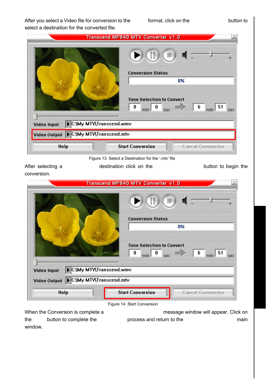 Transcend multimedia converter | Transcend Information TS8GMP840 User Manual | Page 57 / 73