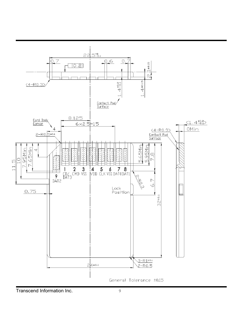 Transcend Information Secure Digital Card TS2GSD133 User Manual | Page 9 / 10