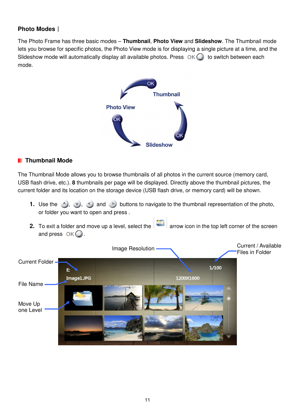 Transcend Information PF705 User Manual | Page 12 / 31