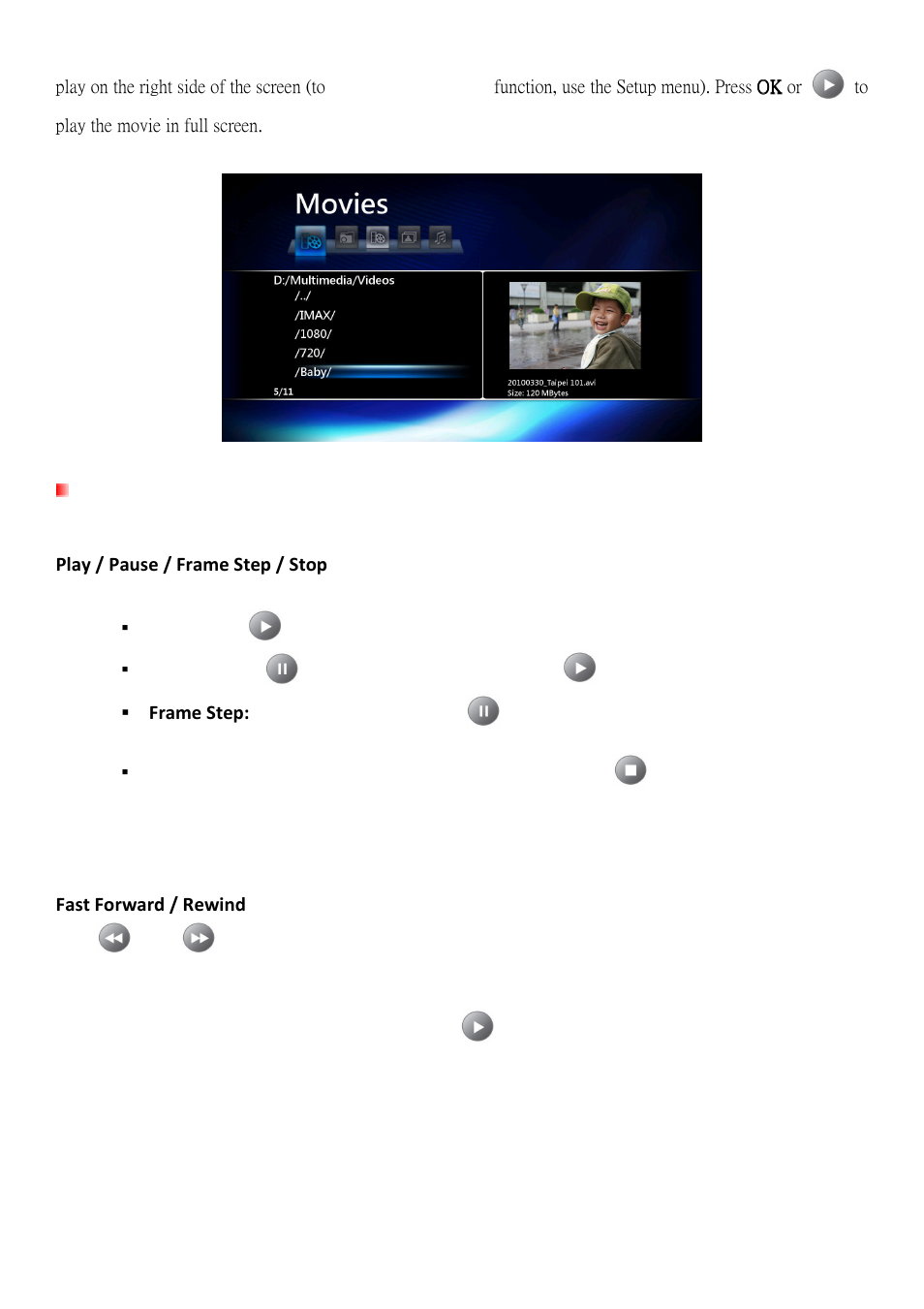 Transcend Information DMP10 User Manual | Page 24 / 31