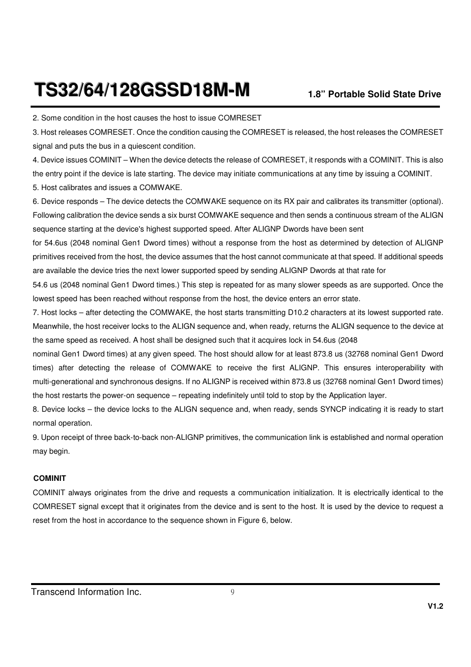 Transcend Information TS32 User Manual | Page 9 / 32