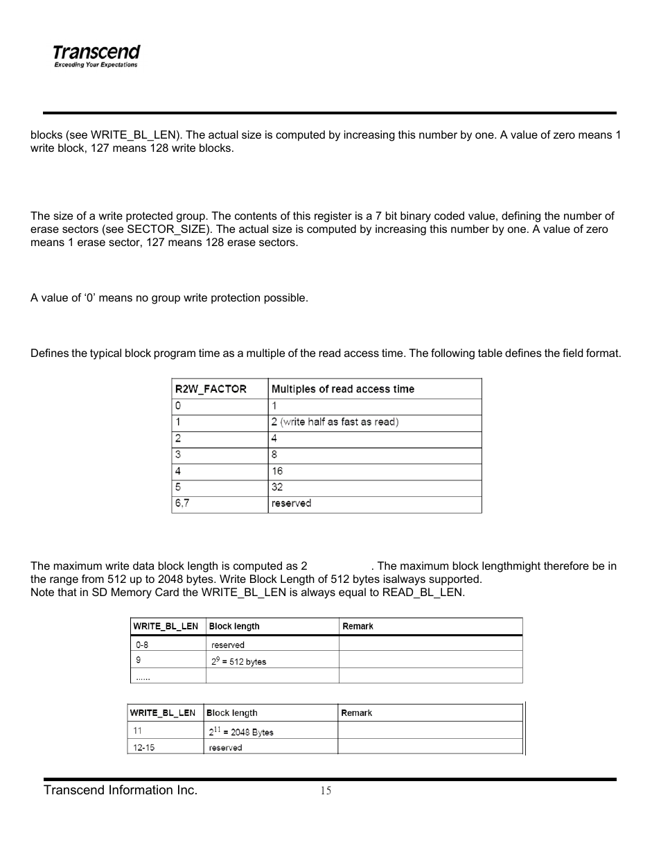 Transcend Information TS1~2GUSD-S3 User Manual | Page 15 / 27