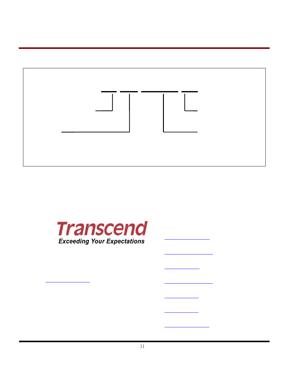 Ts xg sdom xx | Transcend Information TS4GSDOM22V User Manual | Page 11 / 11