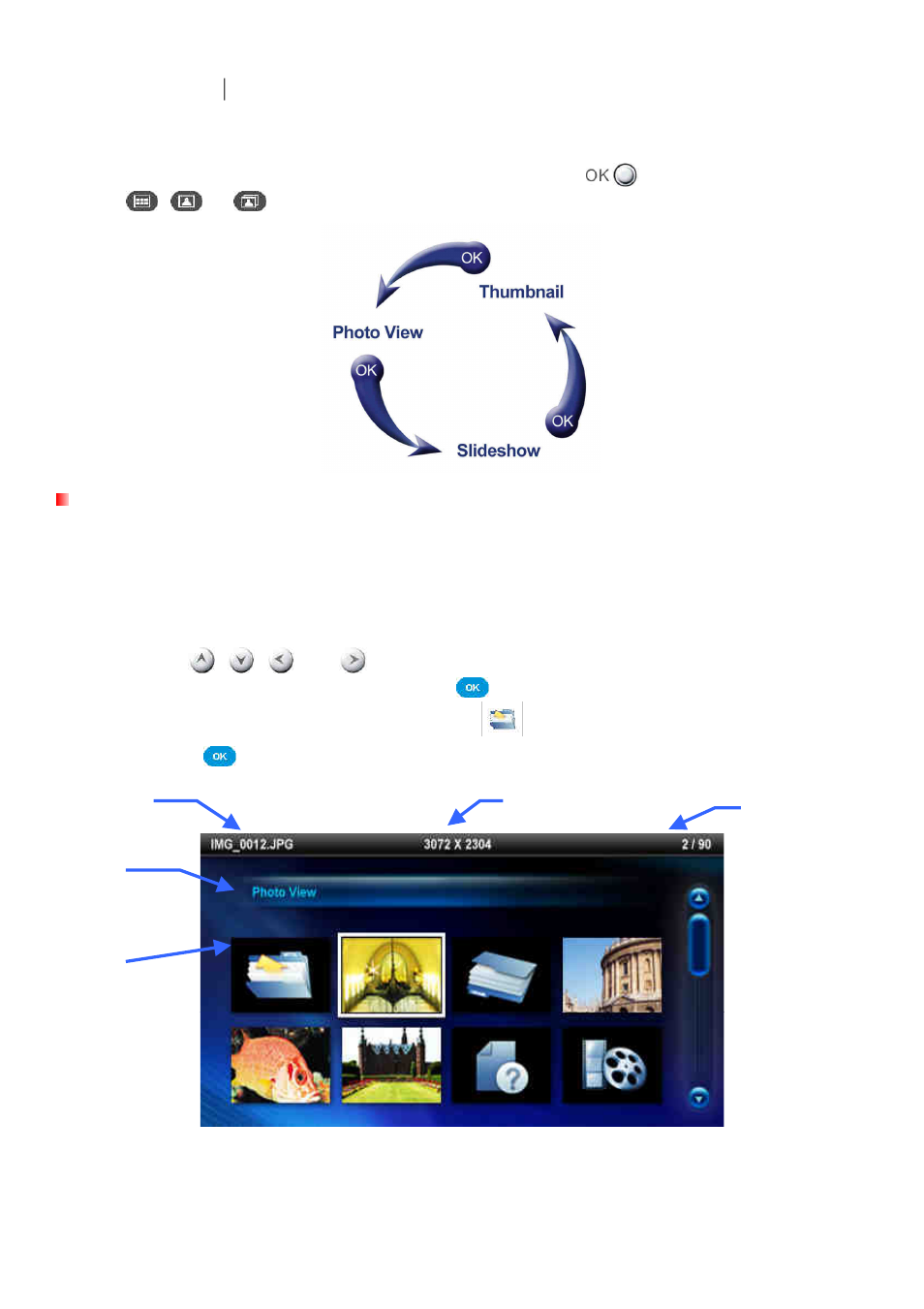 Photo modes | Transcend Information TS-PF700B-J User Manual | Page 14 / 35