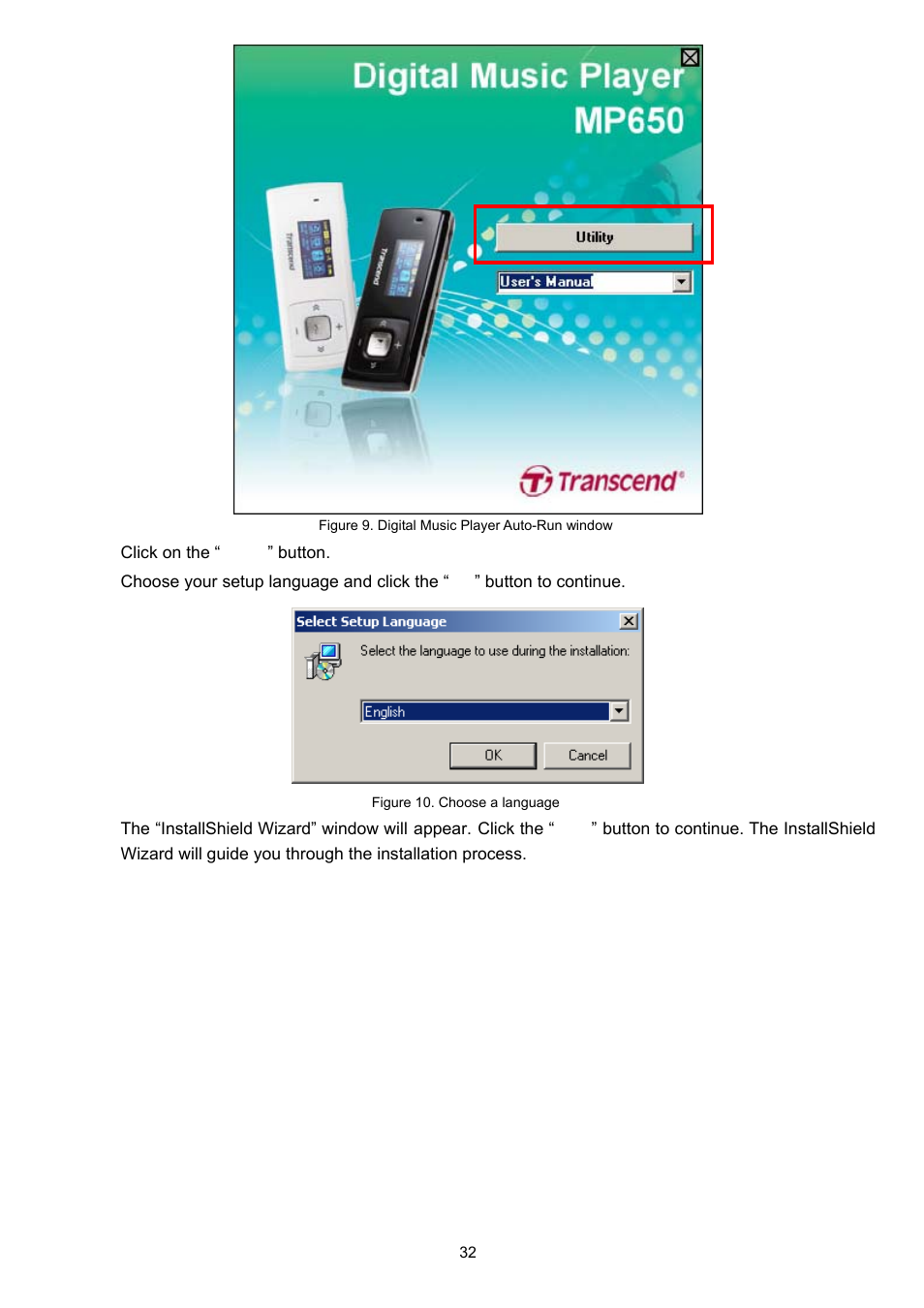 Transcend Information TS4GMP650 User Manual | Page 32 / 43