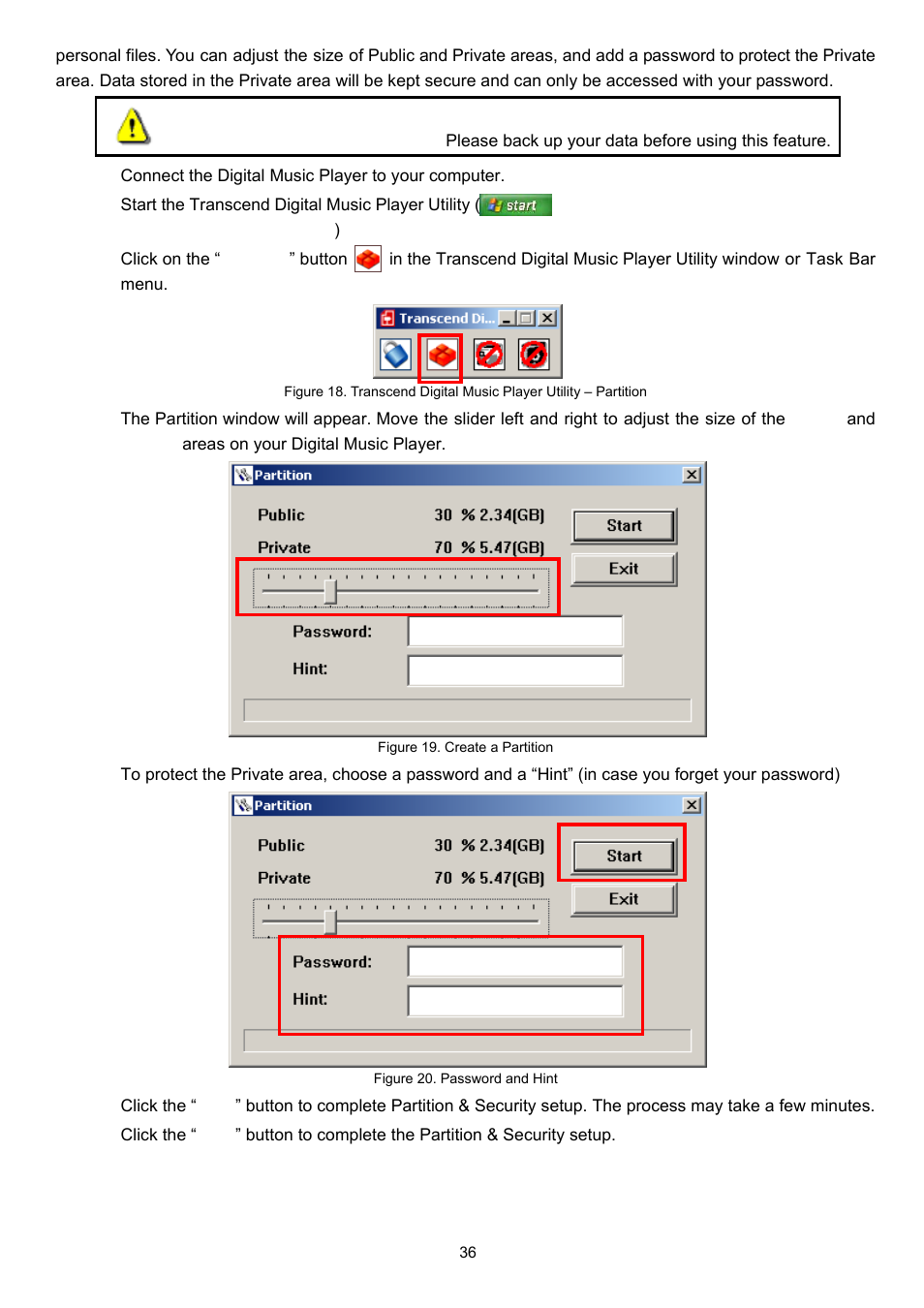 Transcend Information TS4GMP650 User Manual | Page 36 / 43