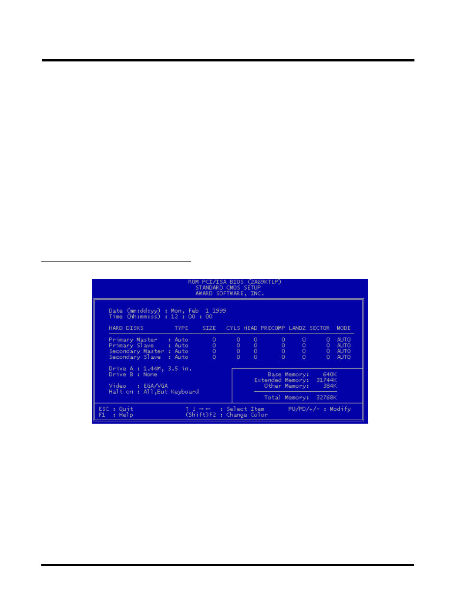 Bios setup | Transcend Information INTEL SOCKET 370 CELERON SERIES TS-ABX31 User Manual | Page 22 / 44