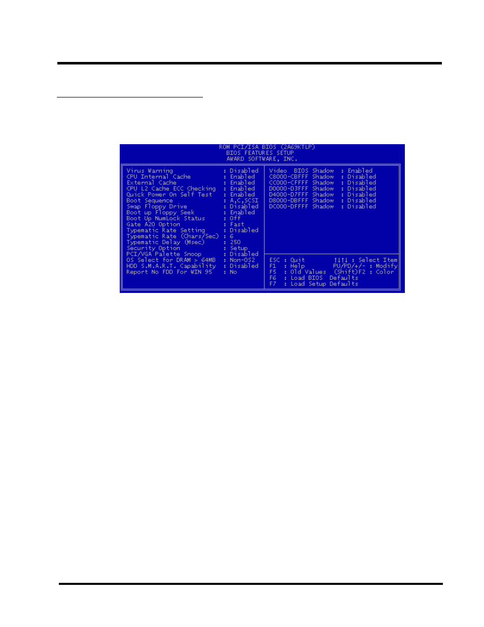 Bios setup, 4 bios features setup | Transcend Information INTEL SOCKET 370 CELERON SERIES TS-ABX31 User Manual | Page 25 / 44
