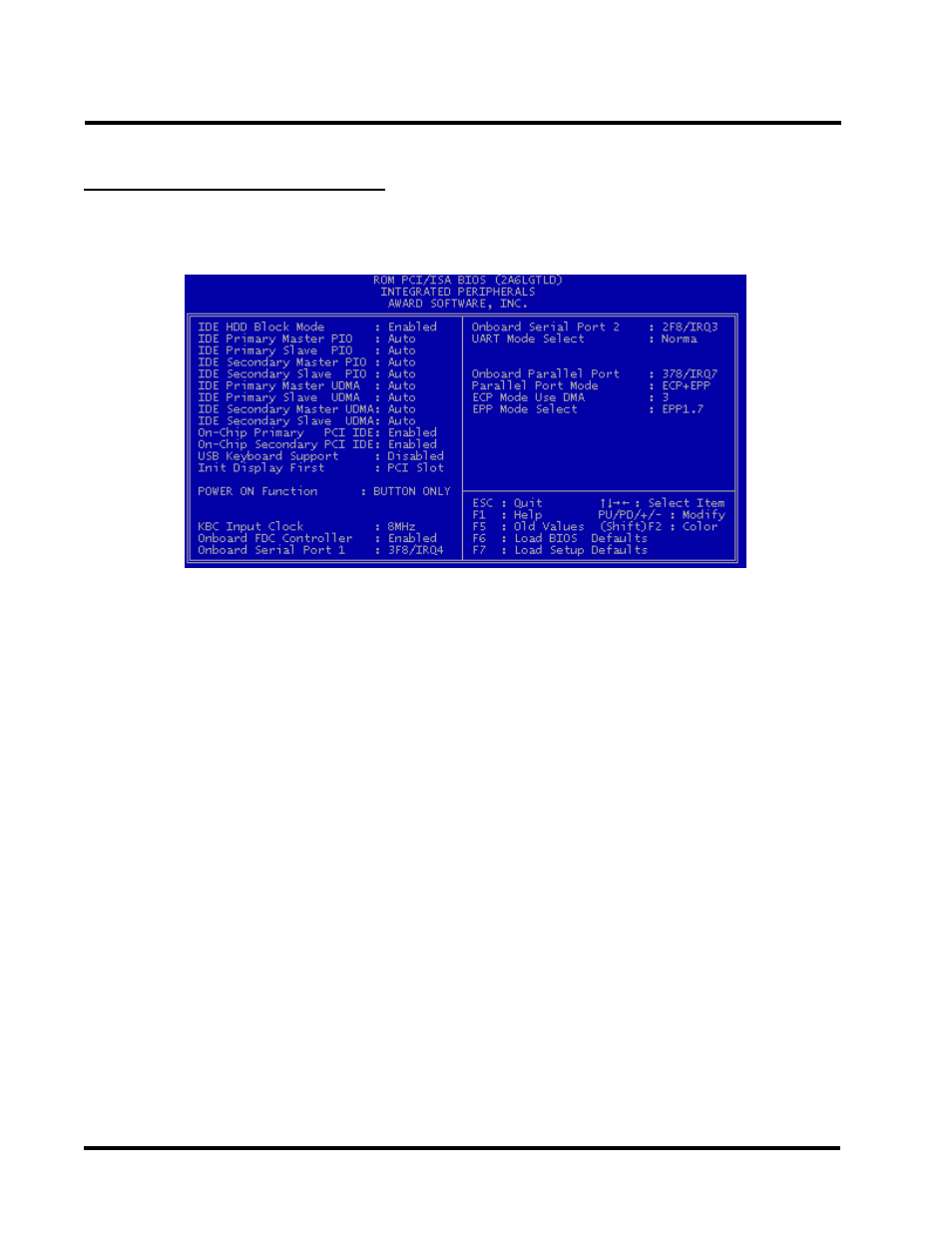 Bios setup | Transcend Information INTEL SOCKET 370 CELERON SERIES TS-ABX31 User Manual | Page 36 / 44