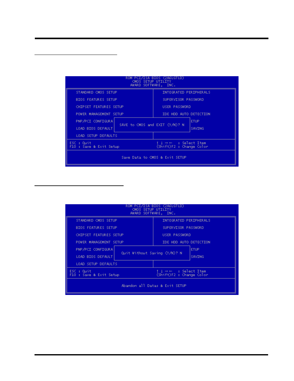 Bios setup | Transcend Information INTEL SOCKET 370 CELERON SERIES TS-ABX31 User Manual | Page 41 / 44
