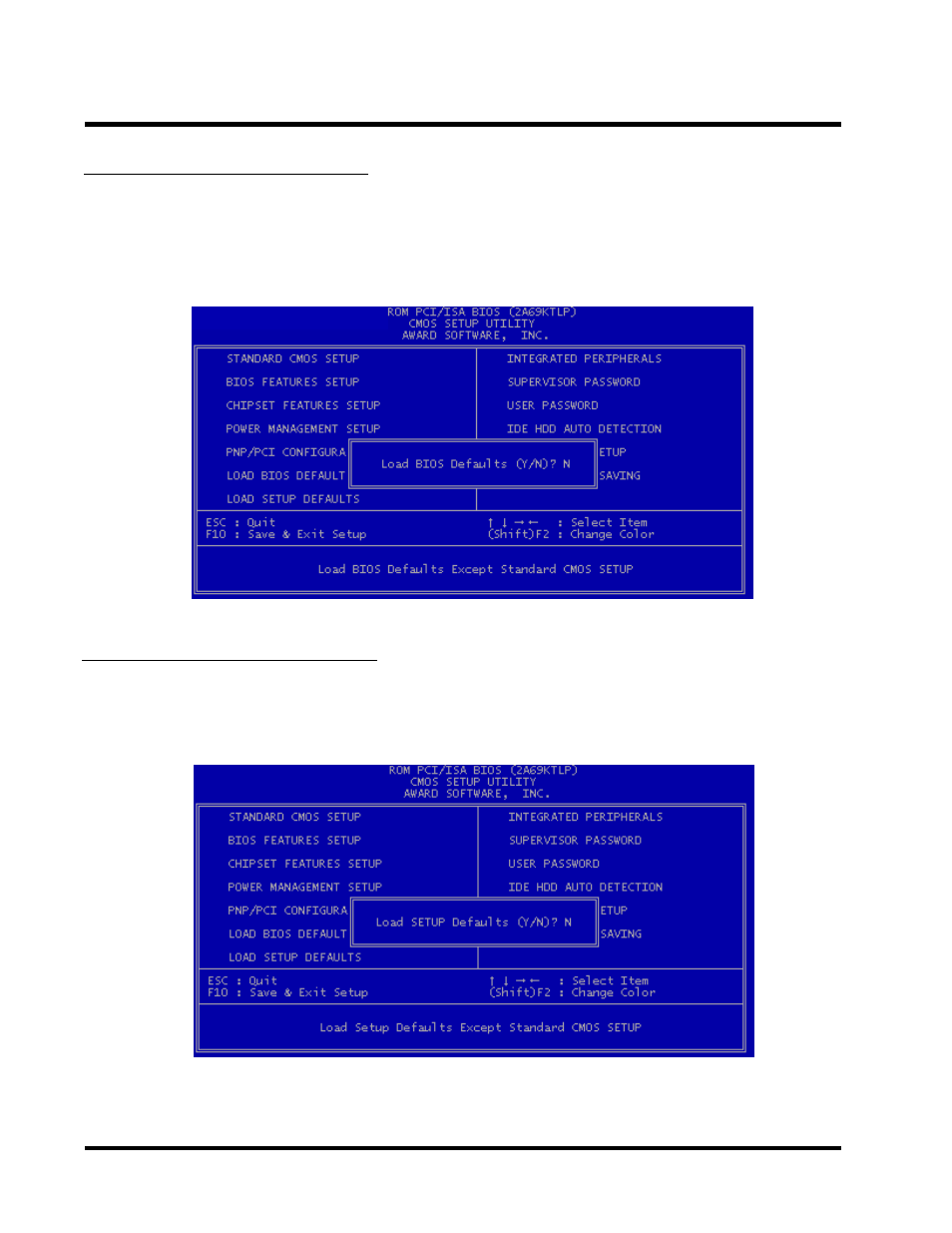 Bios setup | Transcend Information INTEL SOCKET 370 CELERON SERIES TS-ABX31 User Manual | Page 42 / 44