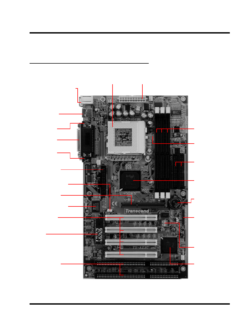 Hardware installation, 3chapter 2 hardware installation, 1 transcend ts-abx31 motherboard | Transcend Information INTEL SOCKET 370 CELERON SERIES TS-ABX31 User Manual | Page 7 / 44