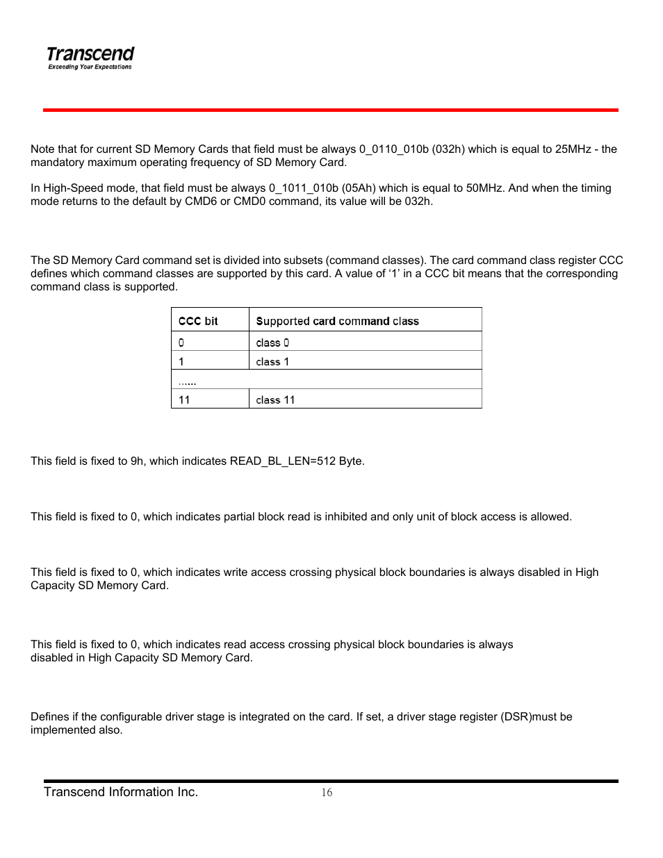 Transcend Information TS4/8GUSDHC6-P3 User Manual | Page 16 / 28