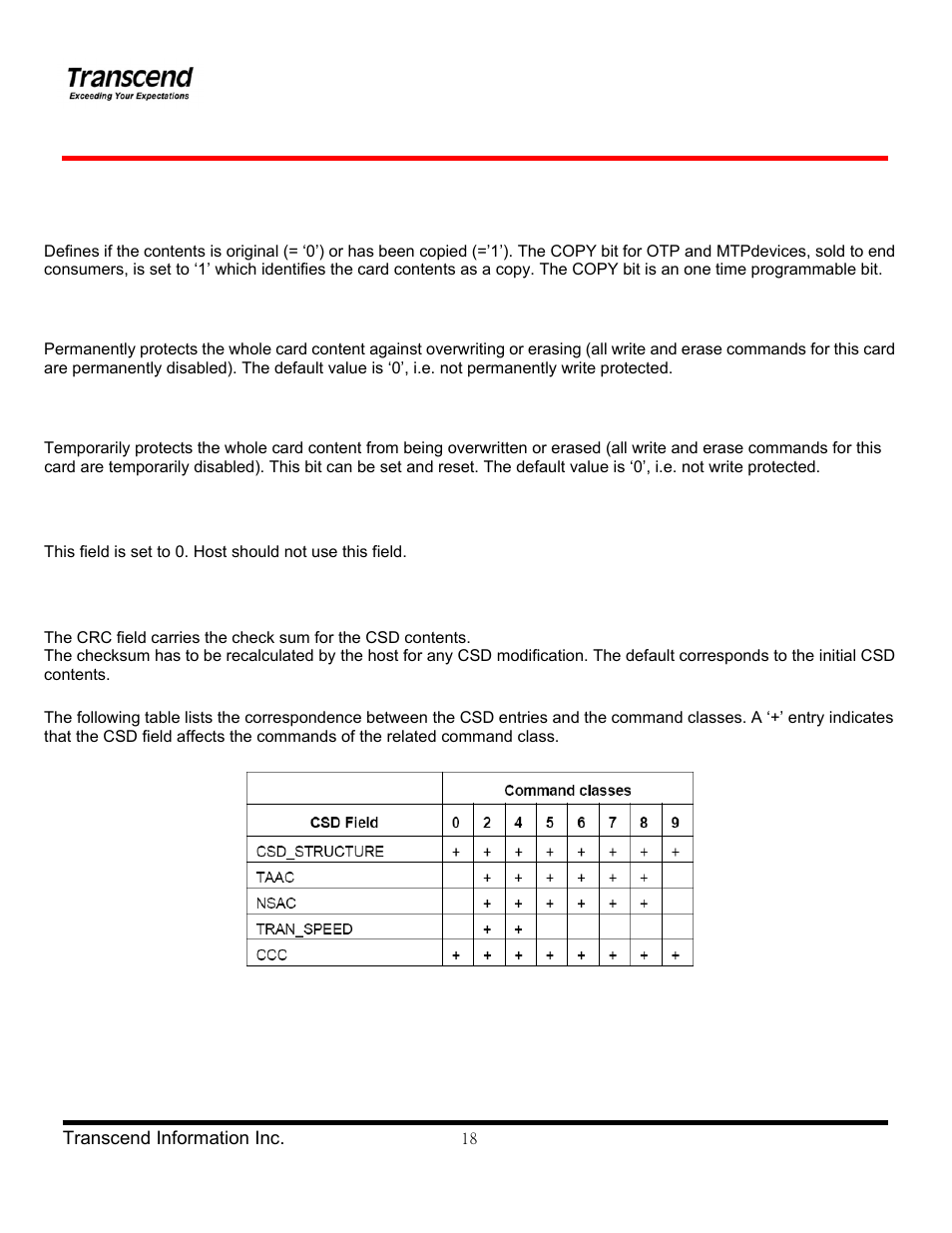 Transcend Information TS4/8GUSDHC6-P3 User Manual | Page 18 / 28