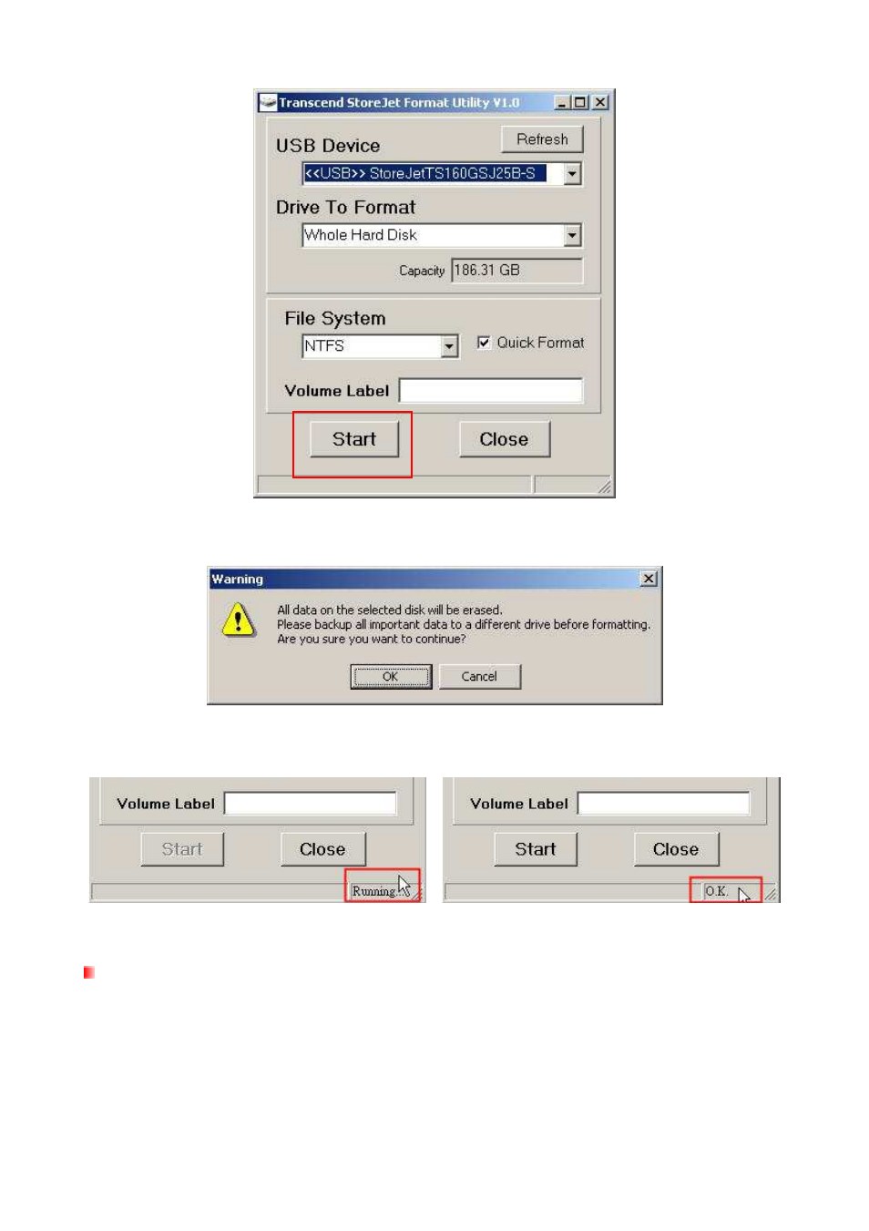 Transcend Information StoreJetTM 25P User Manual | Page 16 / 26