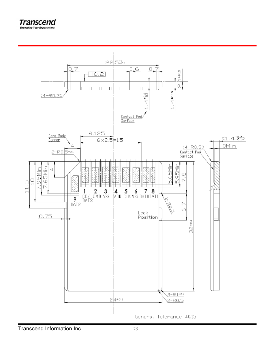 Transcend Information TS8GSDHC 6 User Manual | Page 23 / 24