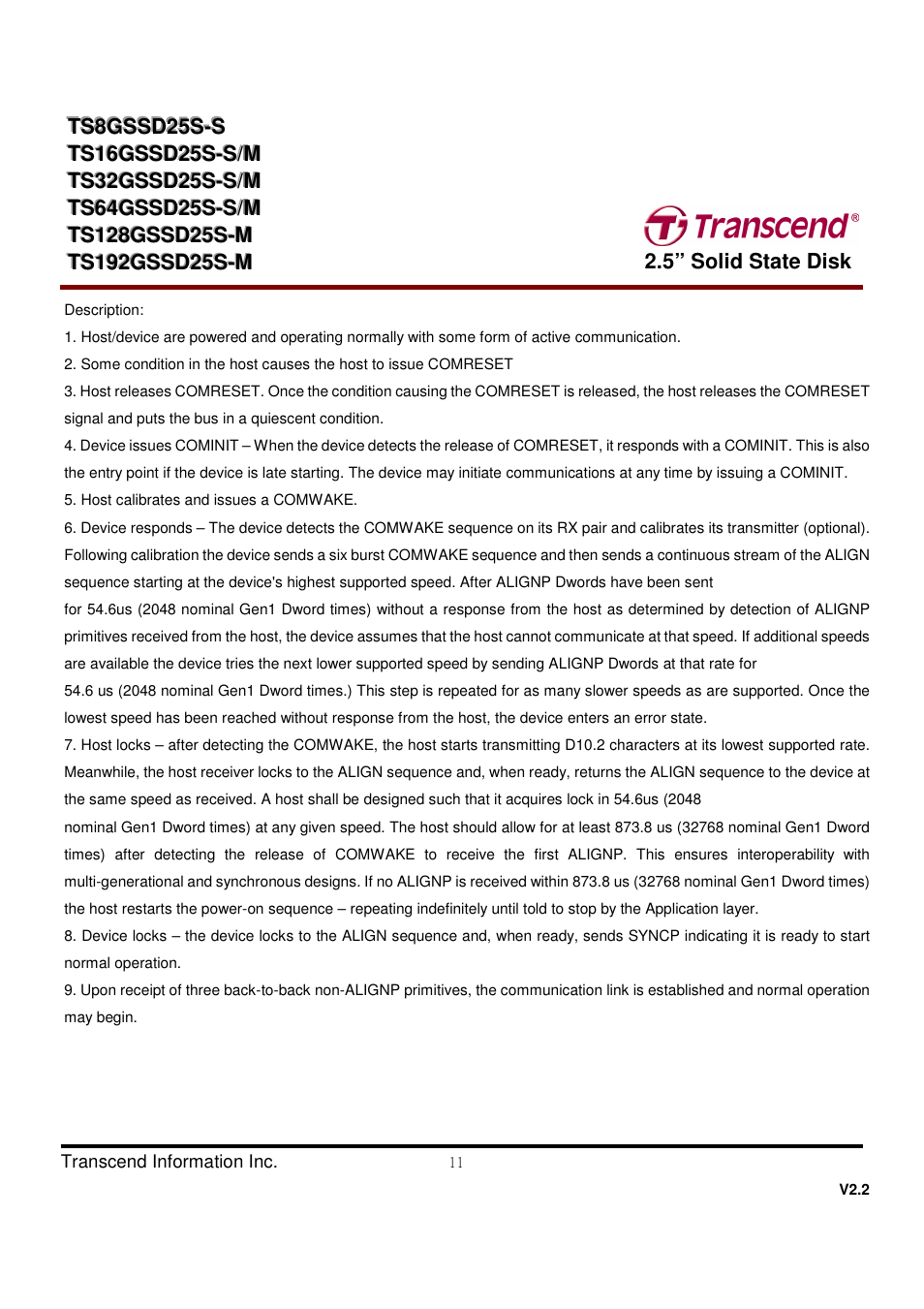 Transcend Information TS32GSSD25S-S User Manual | Page 11 / 39