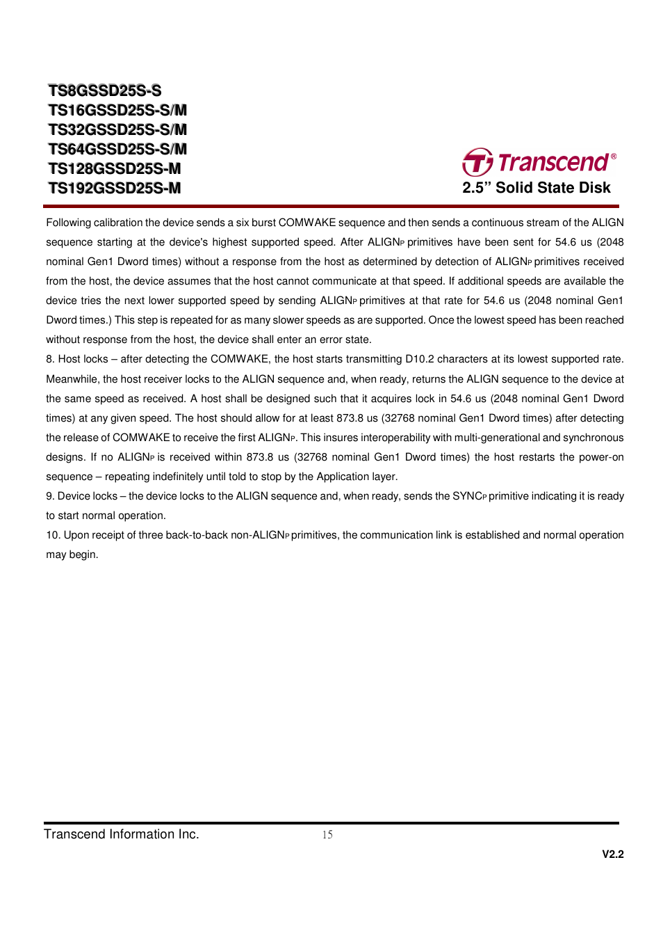 Transcend Information TS32GSSD25S-S User Manual | Page 15 / 39