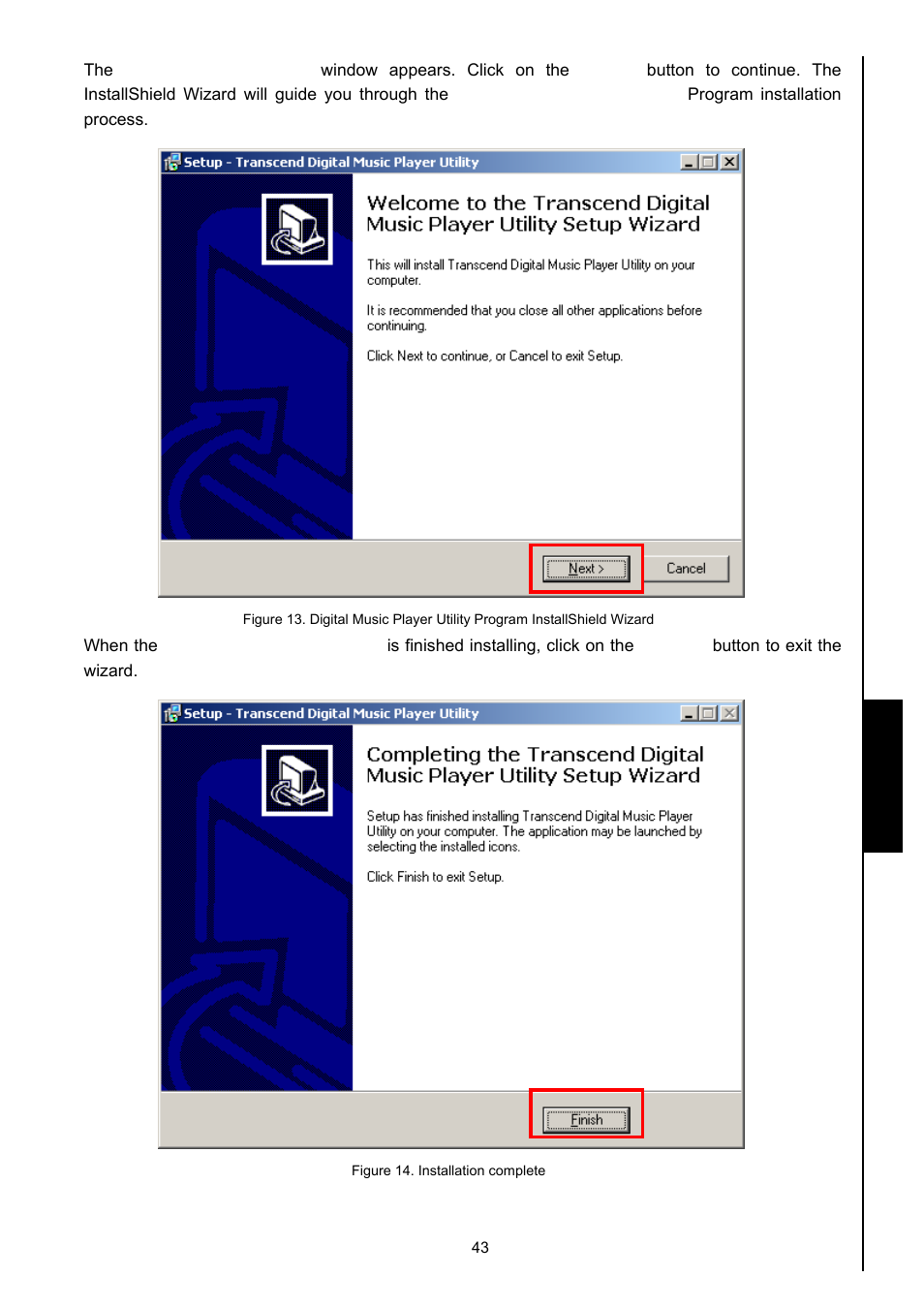 Utility | Transcend Information MP630 User Manual | Page 47 / 64