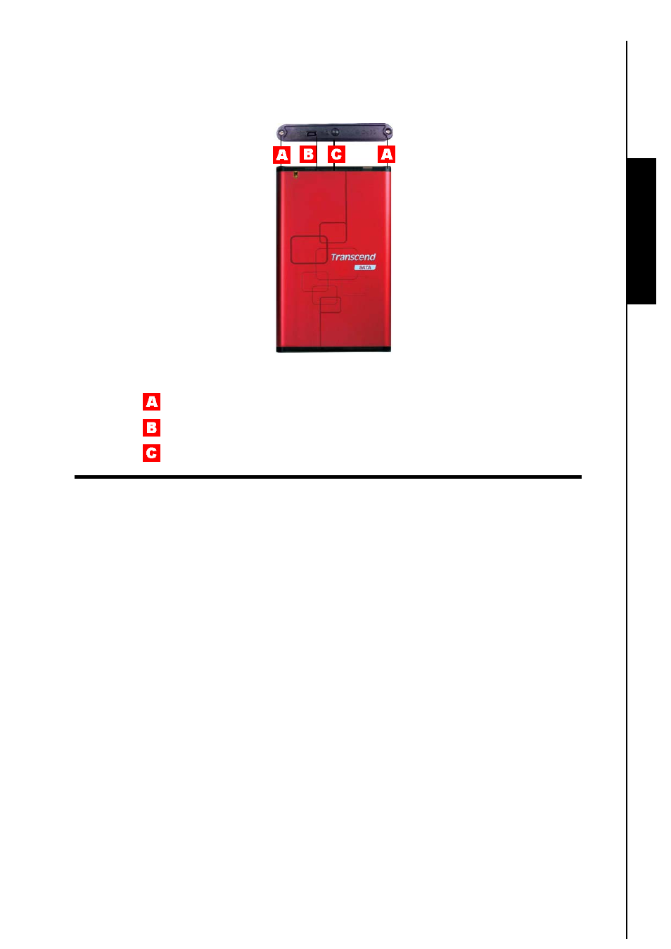 Product overview | Transcend Information StoreJet 25 User Manual | Page 7 / 25
