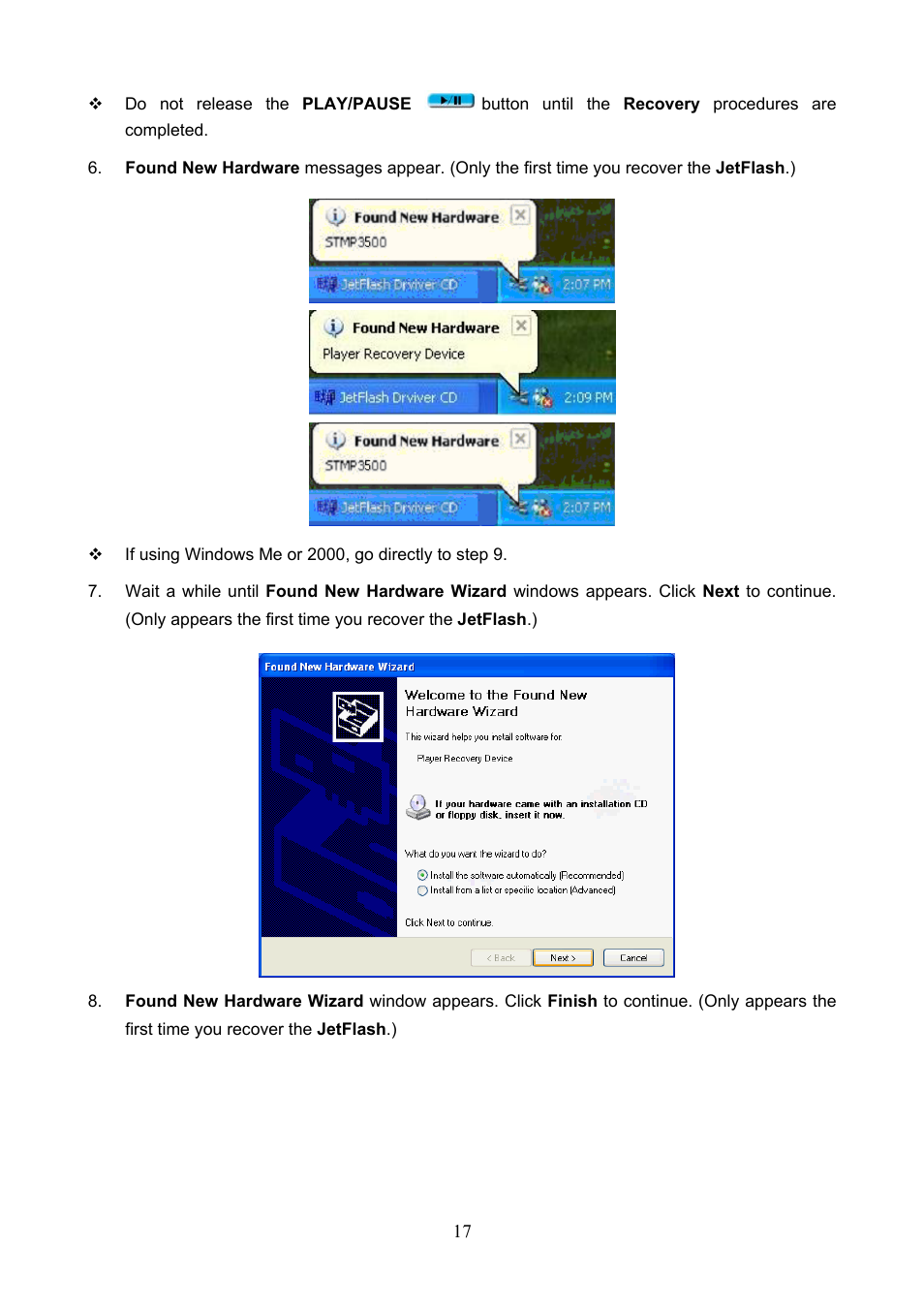 Transcend Information 128 User Manual | Page 20 / 28