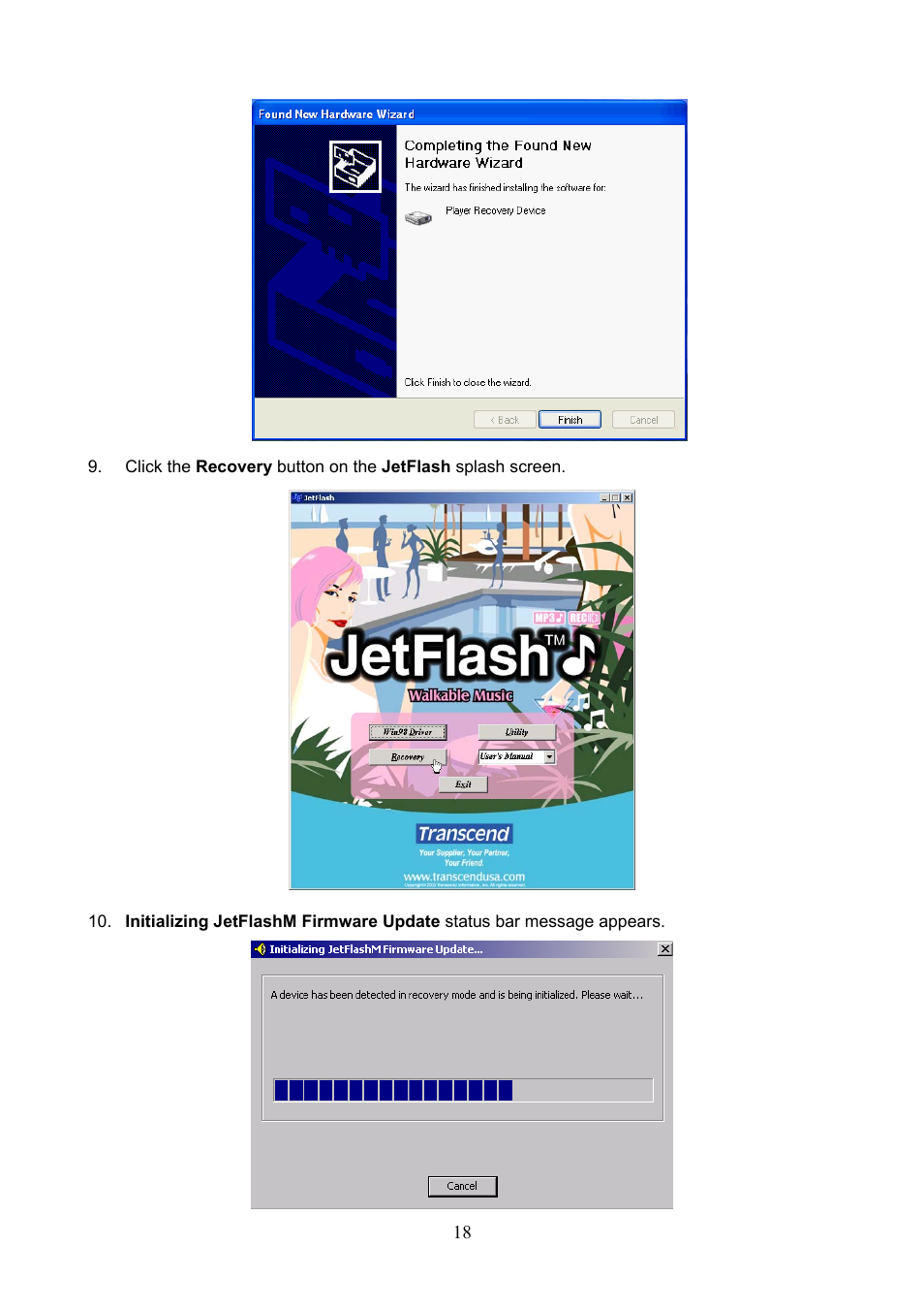 Transcend Information 128 User Manual | Page 21 / 28