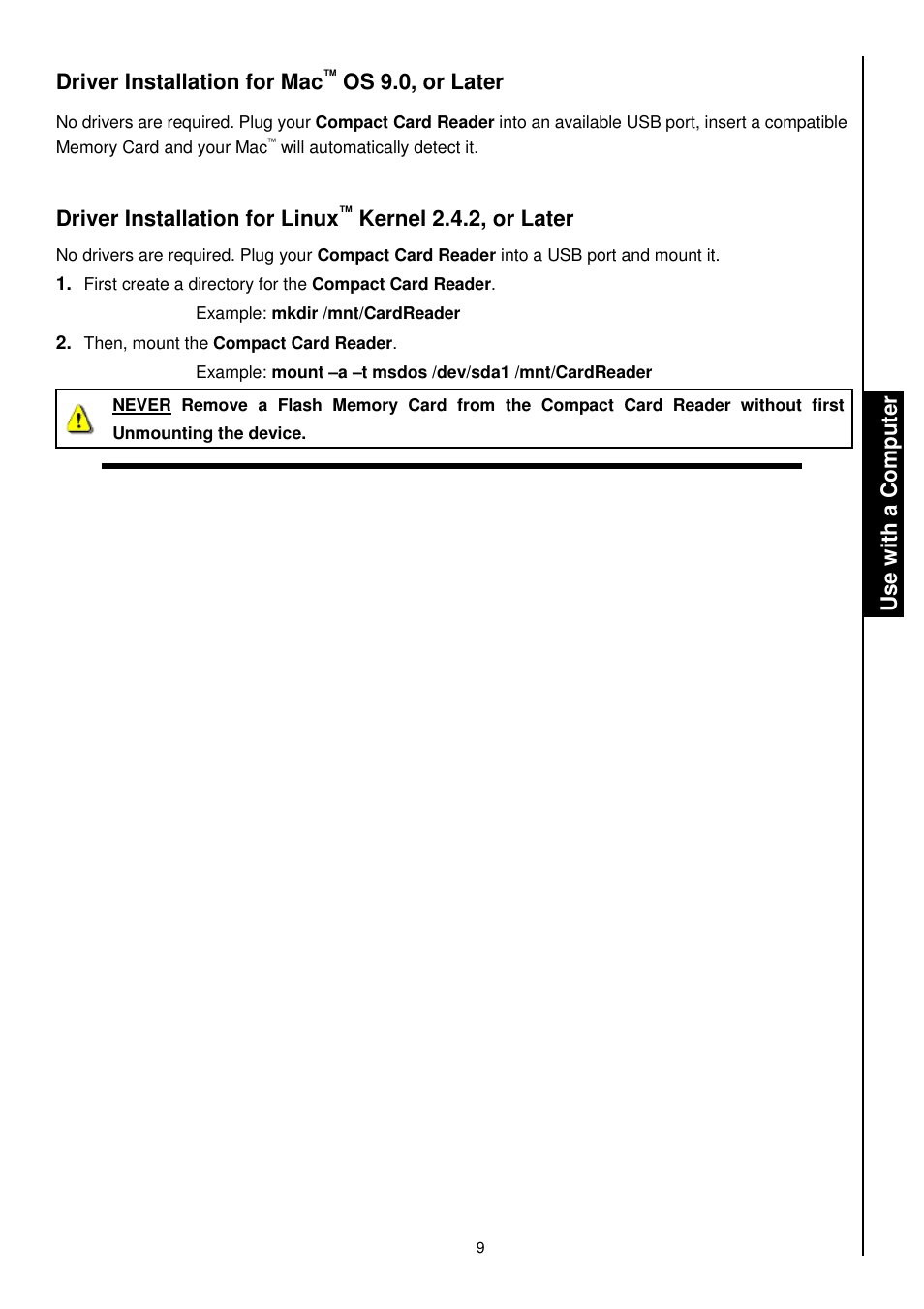 Transcend Information RDS1/S2/S5/S6 User Manual | Page 11 / 21