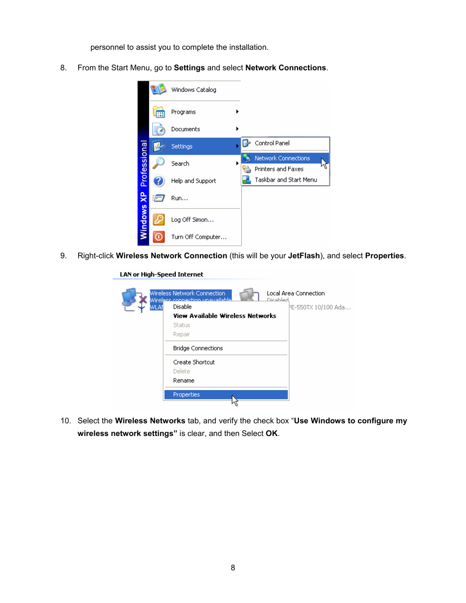 Transcend Information 128MB-256MB JetFlash User Manual | Page 10 / 39