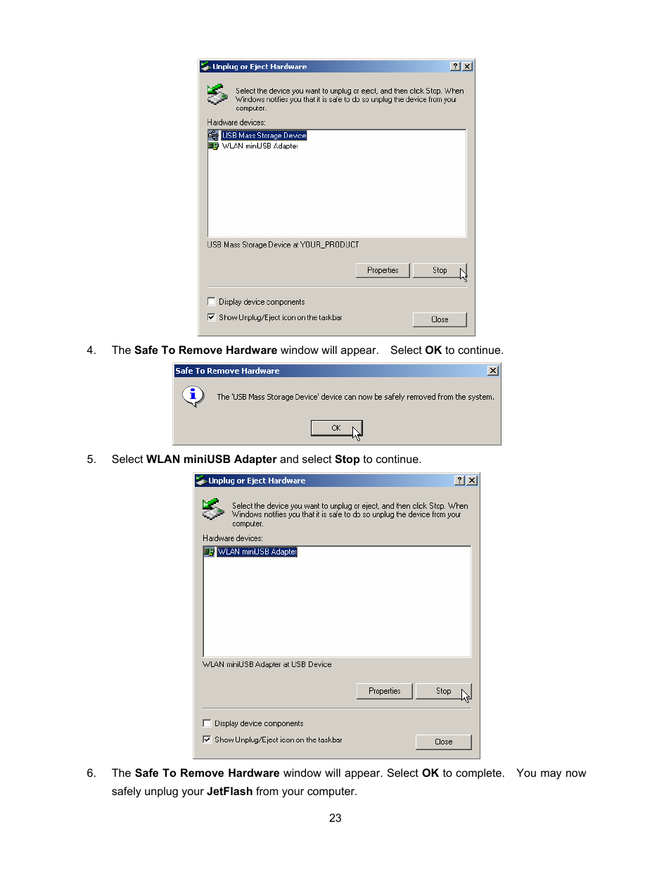 Transcend Information 128MB-256MB JetFlash User Manual | Page 25 / 39