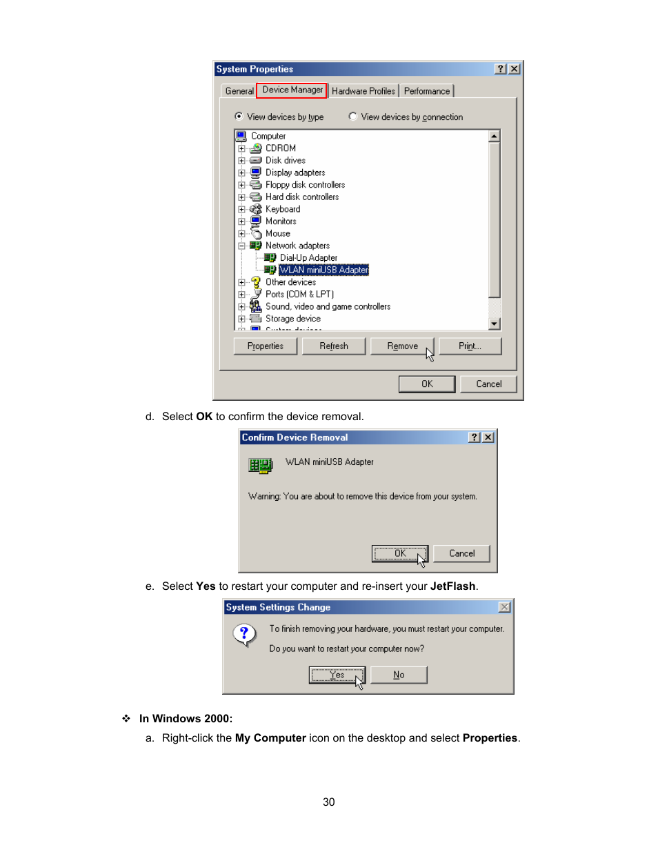Transcend Information 128MB-256MB JetFlash User Manual | Page 32 / 39