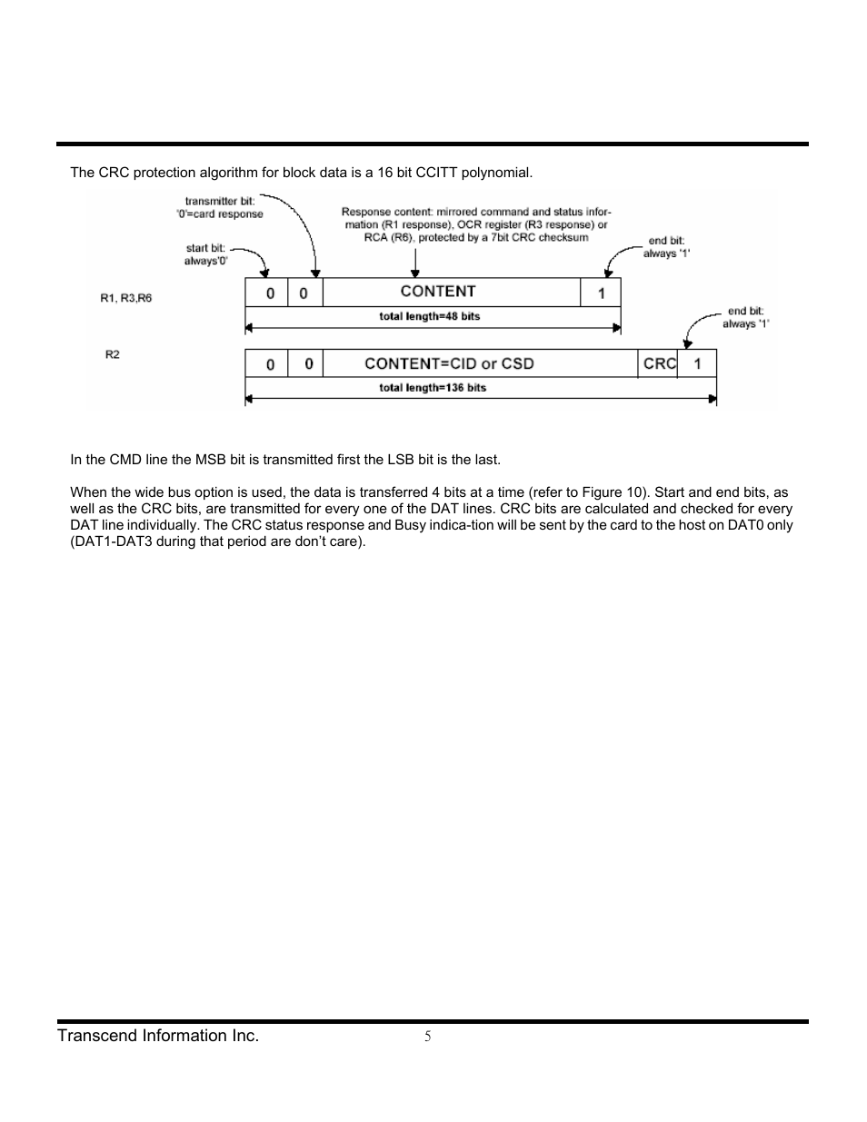 Transcend Information Secure Digital Card TS2GSD150 User Manual | Page 5 / 17