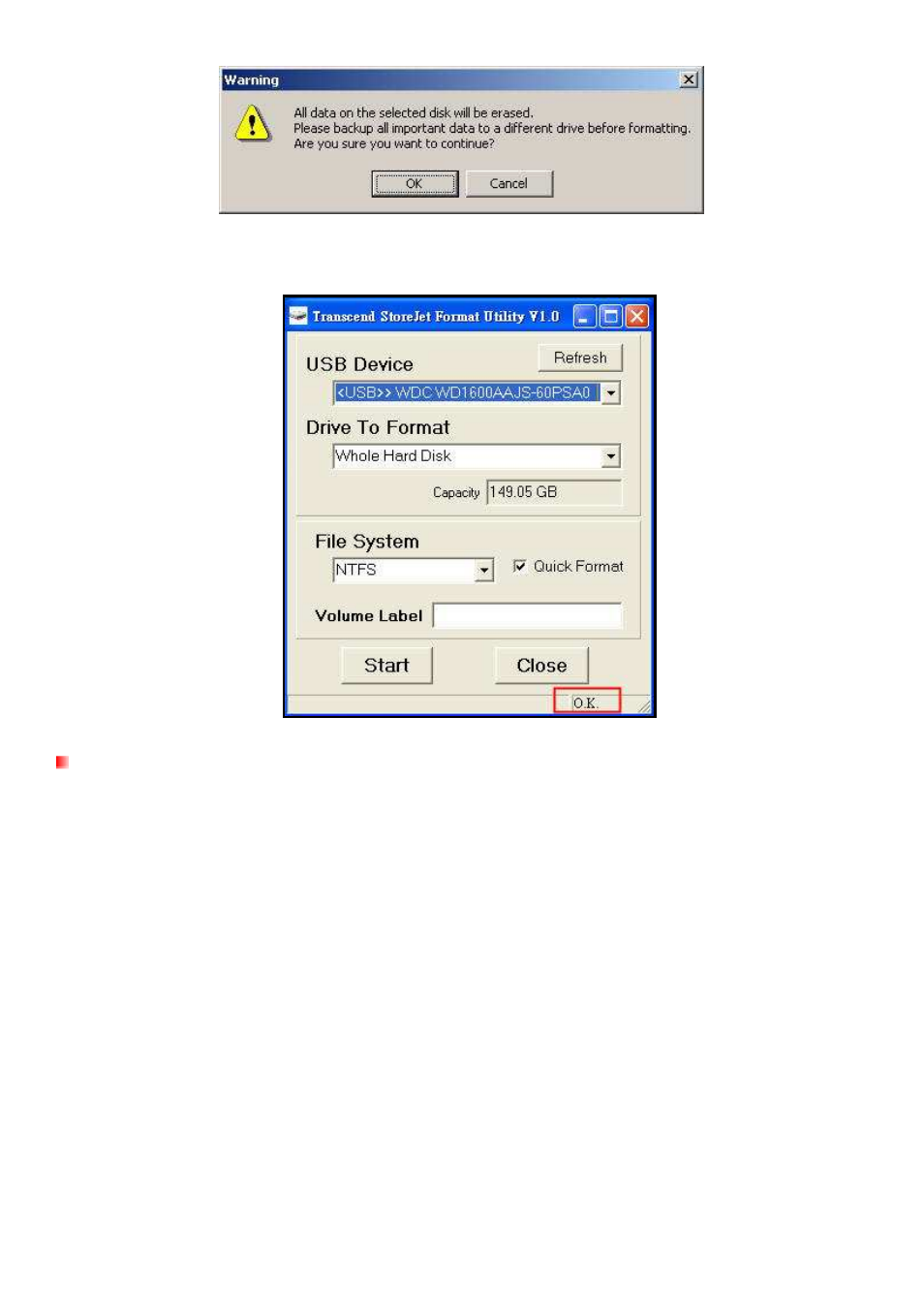 Transcend Information StoreJet 35 Ultra User Manual | Page 17 / 25