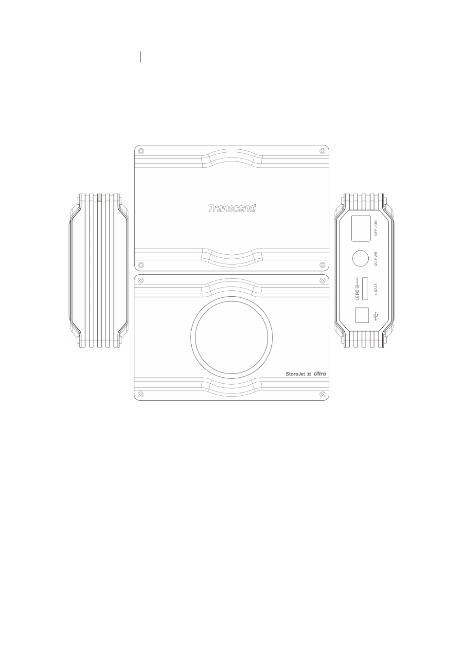 Product overview | Transcend Information StoreJet 35 Ultra User Manual | Page 6 / 25