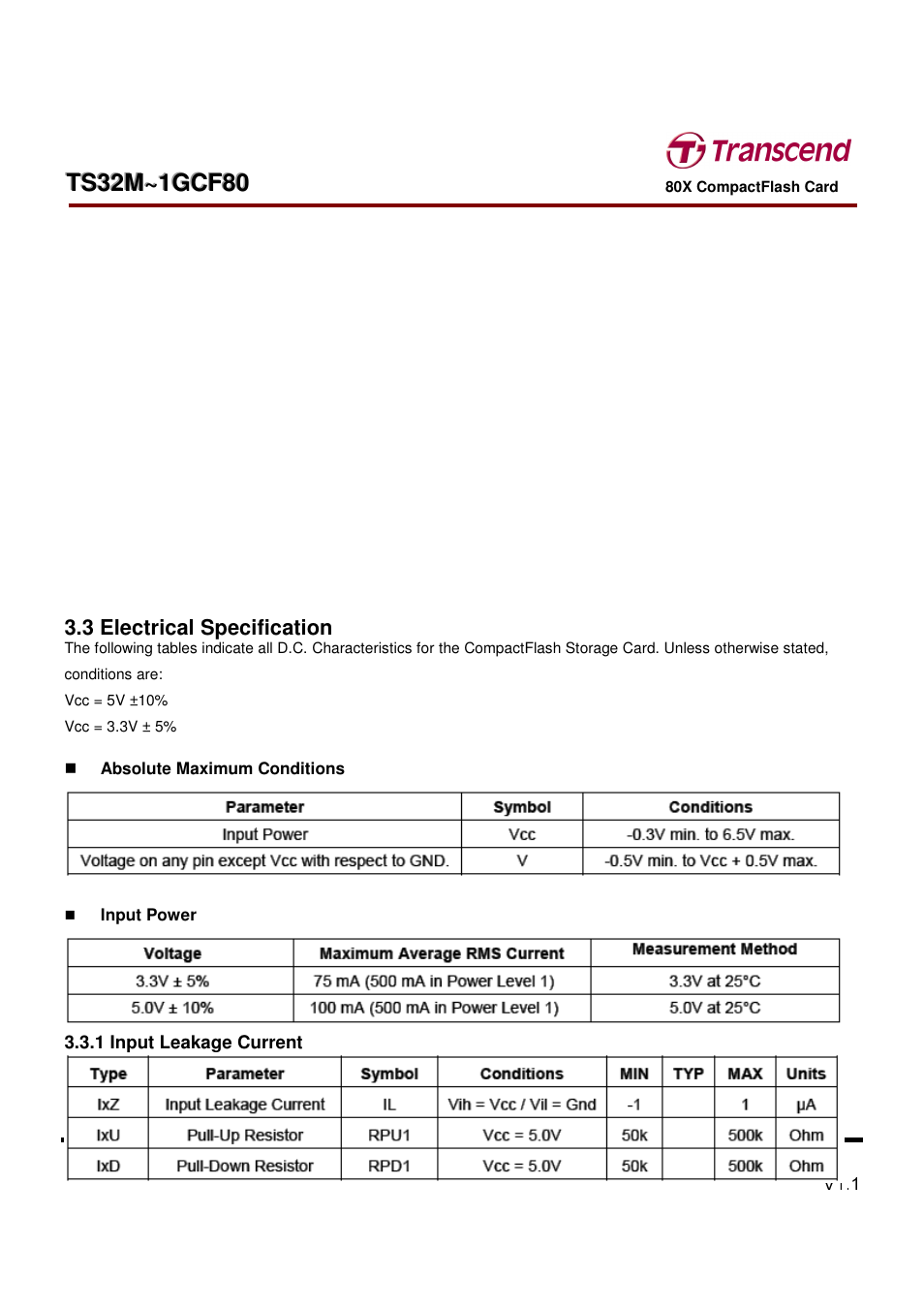 Transcend Information Transcend CF 80X TS32M~1GCF80 User Manual | Page 13 / 82